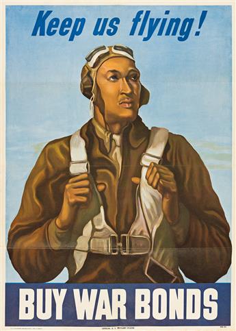 (MILITARY--WORLD WAR TWO.) Keep Us Flying! Buy War Bonds.